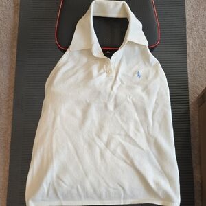 Ralph Lauren White Halter